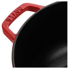  Nồi gang Staub 26cm có nắp hình rắn (Ất Tỵ) - Đỏ nhung 