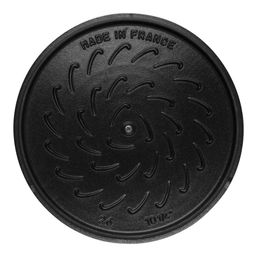 Nồi gang Staub 26cm 5L họa tiết song mã