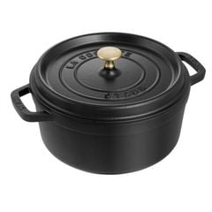  Nồi gang Staub 26cm 5.2L - Màu đen 