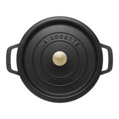  Nồi gang Staub 26cm 5.2L - Màu đen 