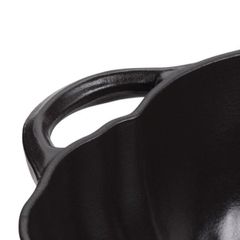  Nồi gang Staub bí ngô 24cm 3.45L - Màu Đen 
