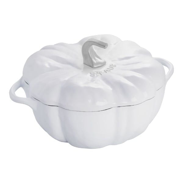Nồi gang Staub bí ngô 24cm 3.45L - Màu Trắng