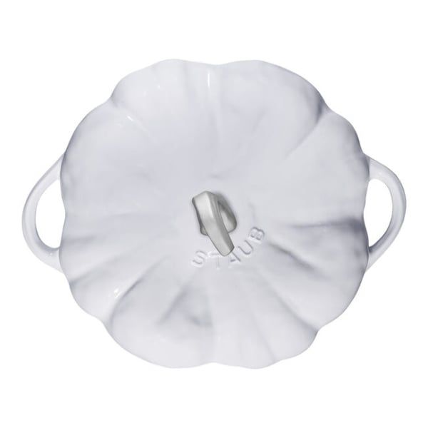 Nồi gang Staub bí ngô 24cm 3.45L - Màu Trắng