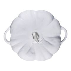  Nồi gang Staub bí ngô 24cm 3.45L - Màu Trắng 