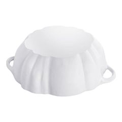  Nồi gang Staub bí ngô 24cm 3.45L - Màu Trắng 