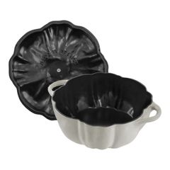  Nồi gang Staub bí ngô 24cm 3.45L - Màu Xám 111224107 