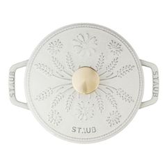  Nồi gang Staub Margaret bông lúa 16cm 1.1L màu ghi xám - 1125816107 