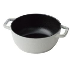  Nồi gang Staub Margaret bông lúa 16cm 1.1L màu ghi xám - 1125816107 