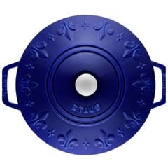 Nồi gang Staub Iris 24cm 3.6L - Màu xanh dương đậm 11302491 