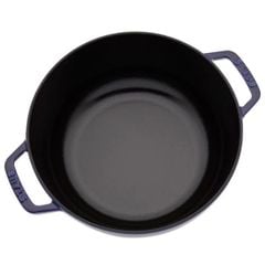  Nồi gang Staub Iris 24cm 3.6L - Màu xanh dương đậm 11302491 