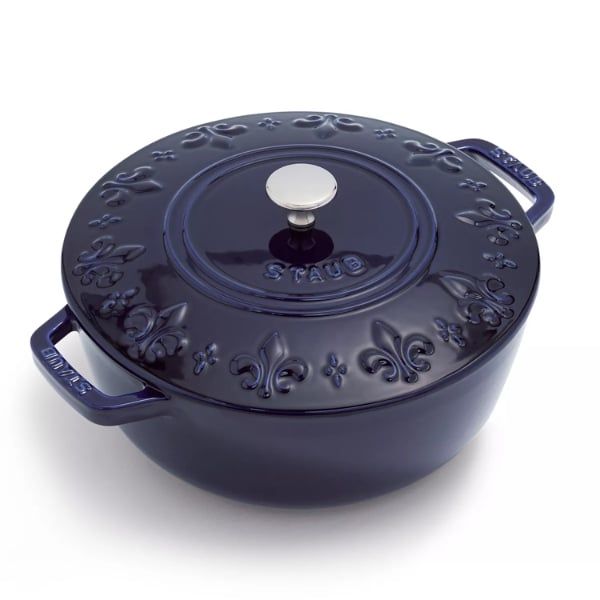 Nồi gang Staub Iris 24cm 3.6L - Màu xanh dương đậm 11302491