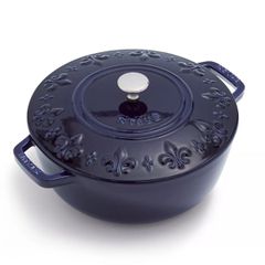  Nồi gang Staub Iris 24cm 3.6L - Màu xanh dương đậm 11302491 