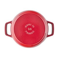  Nồi gang Staub La Marmite Lys 16cm 1.1L đỏ Chery 