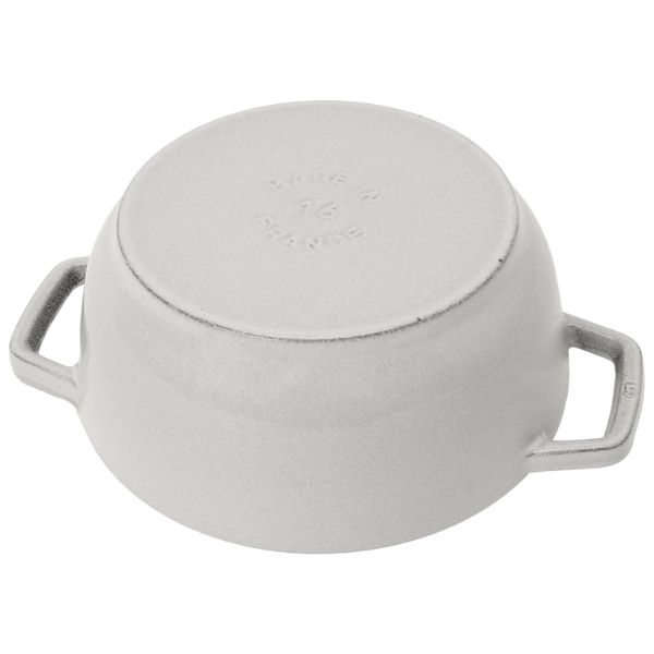 Nồi gang Staub La Marmite Lys 16cm 1.1L màu ghi xám - 1121816107