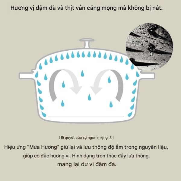 Nồi gang Staub La Marmite Lys 16cm 1.1L màu ghi xám - 1121816107