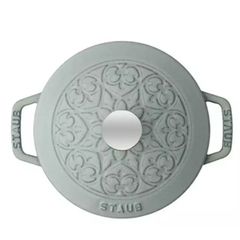  Nồi gang Staub La Marmite Lys 16cm 1.1L màu ghi xám - 1121816107 