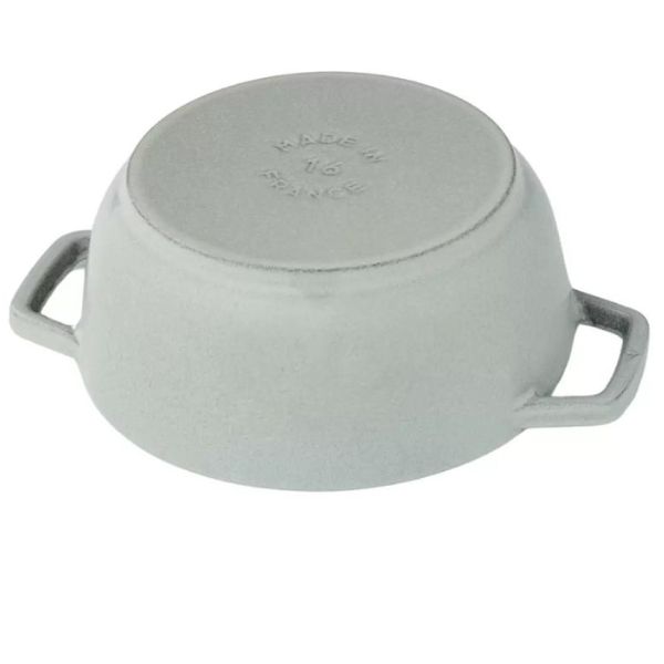 Nồi gang Staub La Marmite Lys 16cm 1.1L màu ghi xám - 1121816107