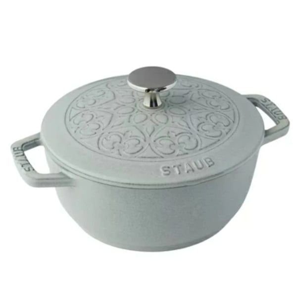 Nồi gang Staub La Marmite Lys 16cm 1.1L màu ghi xám - 1121816107