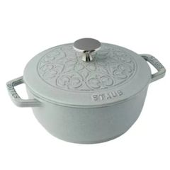  Nồi gang Staub La Marmite Lys 16cm 1.1L màu ghi xám - 1121816107 