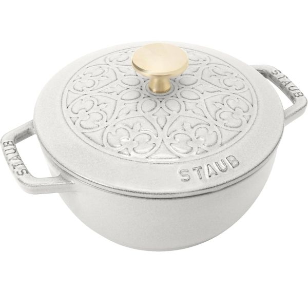 Nồi gang Staub La Marmite Lys 16cm 1.1L màu ghi xám - 1121816107