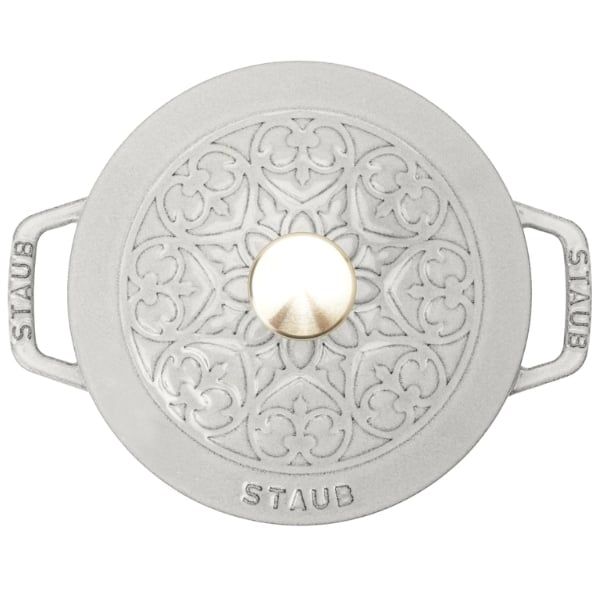 Nồi gang Staub La Marmite Lys 16cm 1.1L màu ghi xám - 1121816107