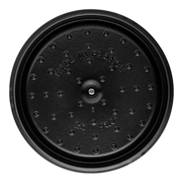 Nồi gang Staub Lamer 24cm 3.7L - Xanh cổ vịt 40508-654-0