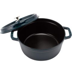  Nồi gang Staub Lamer 26cm 5.2L - Xanh cổ vịt 