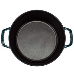  Nồi gang Staub Lamer 26cm 5.2L - Xanh cổ vịt 