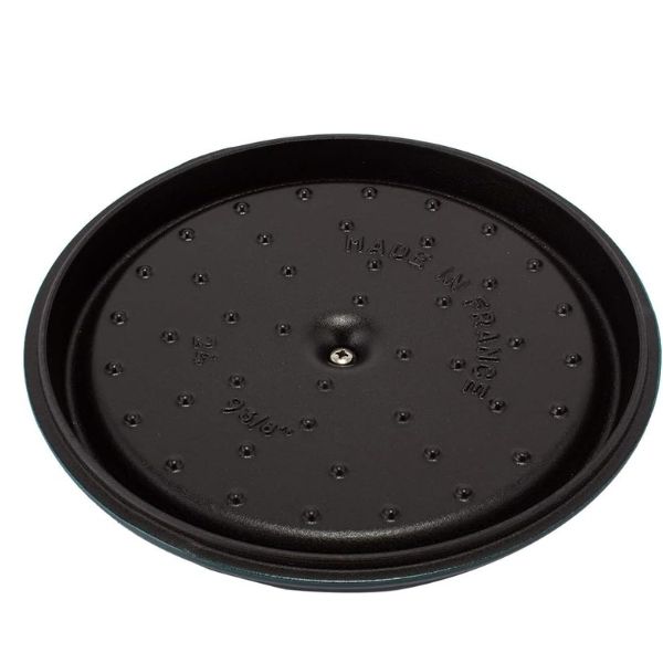 Nồi gang Staub Lamer 26cm 5.2L - Xanh cổ vịt