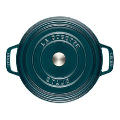  Nồi gang Staub Lamer 26cm 5.2L - Xanh cổ vịt 