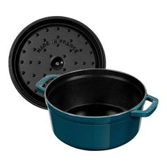  Nồi gang Staub Lamer 26cm 5.2L - Xanh cổ vịt 