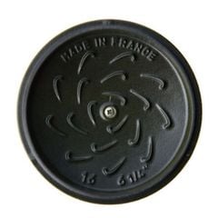  Nồi gang Staub Margaret bông lúa 16cm 1.1L màu vàng 