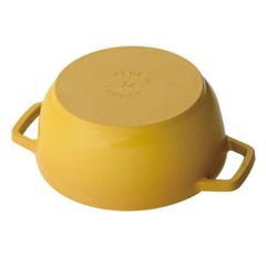  Nồi gang Staub Margaret bông lúa 16cm 1.1L màu vàng 