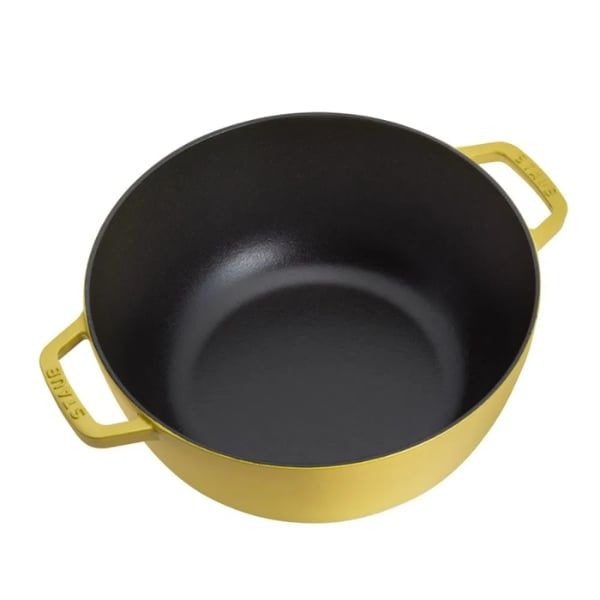 Nồi gang Staub Wanabe 18cm 1.66L màu vàng chanh