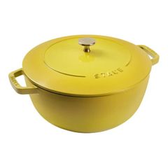  Nồi gang Staub Wanabe 18cm 1.66L màu vàng chanh 