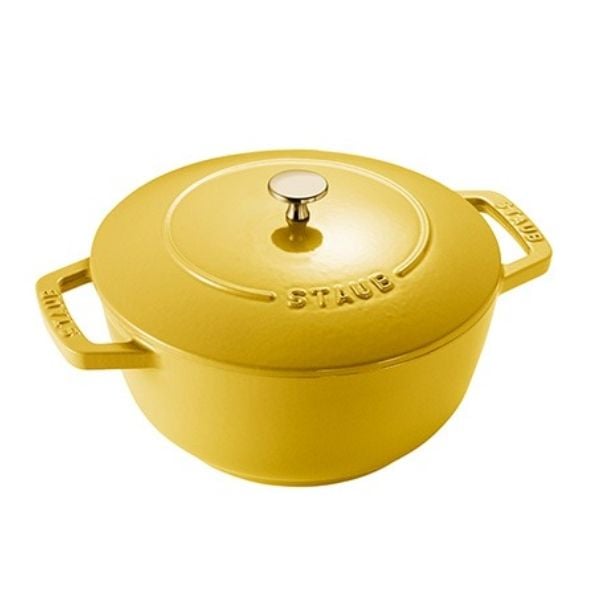 Nồi gang Staub Wanabe 18cm 1.66L màu vàng chanh