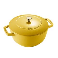  Nồi gang Staub Wanabe 18cm 1.66L màu vàng chanh 