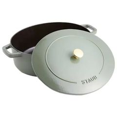  Nồi gang Staub Wanabe 18cm 1.66L màu xanh mint 