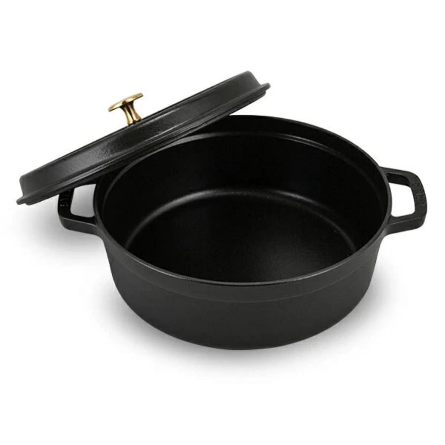 Nồi gang thấp Staub 26cm