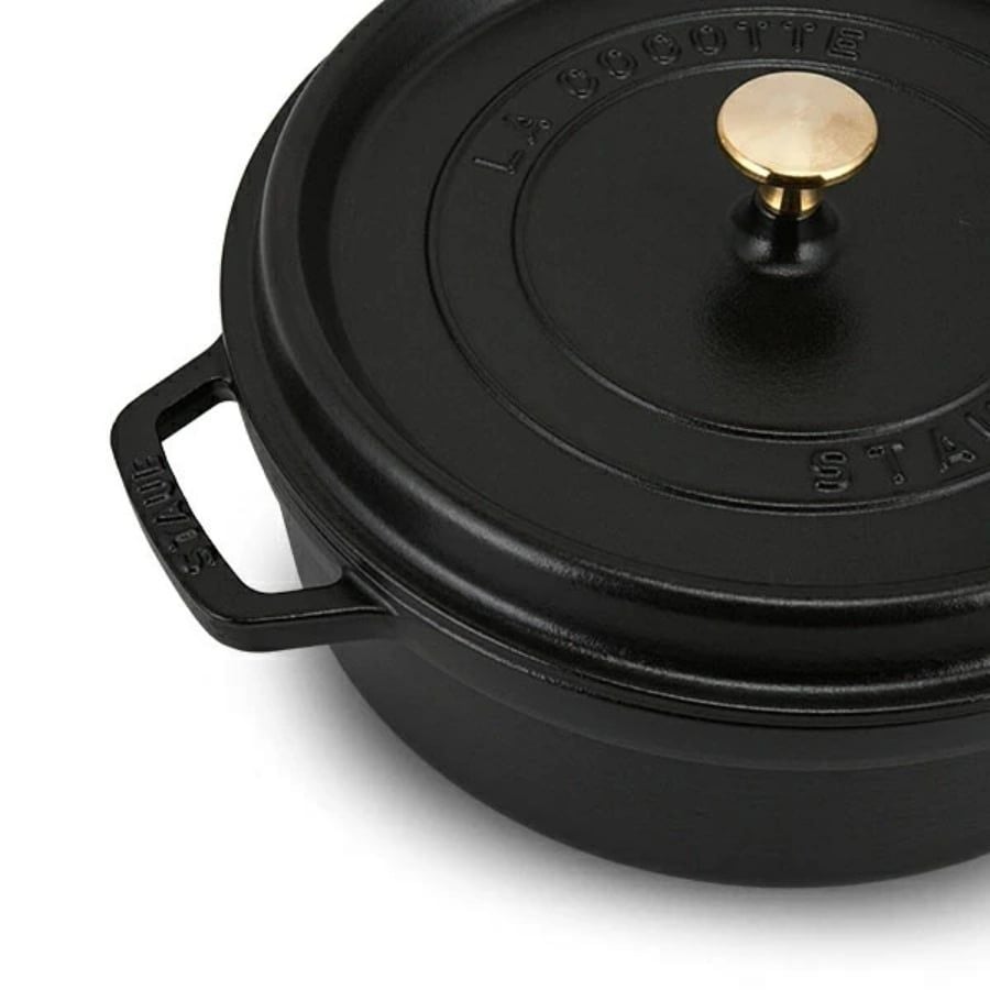 Nồi gang thấp Staub 26cm