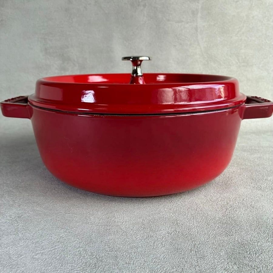 Nồi gang thấp Staub 26cm
