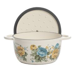  Nồi gang tráng men Pioneer Woman Rose Shadow 21cm/ 25cm 