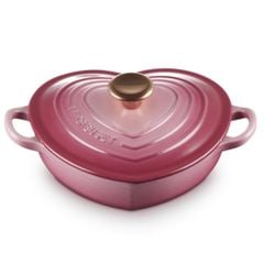  Nồi gang trái tim Le Creuset 20cm màu hồng dâu Berry 