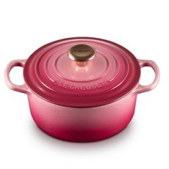  Nồi gang tròn Le Creuset Signature 18cm 1.8L màu hồng dâu Ombre 