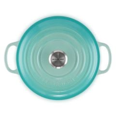  Nồi gang tròn Le Creuset Signature 20cm 2.4L màu xanh mint bạc hà 
