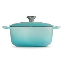  Nồi gang tròn Le Creuset Signature 20cm 2.4L màu xanh mint bạc hà 