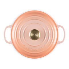  Nồi gang tròn Le Creuset Signature 24cm - 4.2L Màu Peche 
