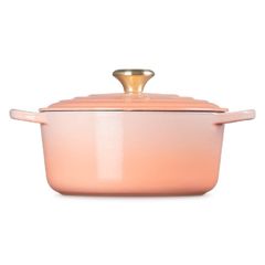 Nồi gang tròn Le Creuset Signature 24cm - 4.2L Màu Peche 