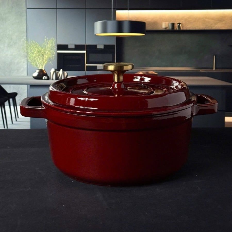 Nồi gang tròn Moos 24cm