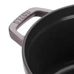  Nồi gang tròn Staub 16cm 1.2L màu hồng 